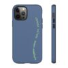 Choose Values Over Comfort Phone Case – Bold Reminder